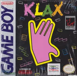 Klax Game Boy box art