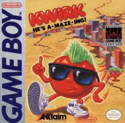 Kwirk: He's A-maze-ing! box art