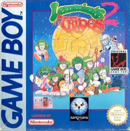 Lemmings 2: The Tribes box art