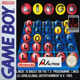 Lingo Game Boy box art