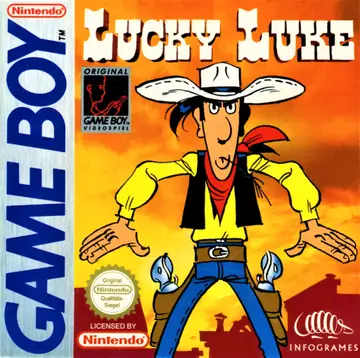 Lucky Luke Game Boy box art