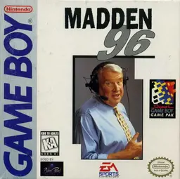 Madden 96 box art