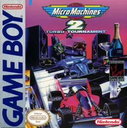Micro Machines 2: Turbo Tournament Game Boy box art