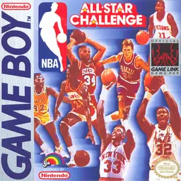 NBA All-Star Challenge Game Boy box art
