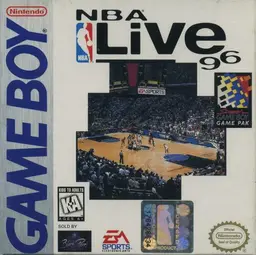 NBA Live 96 box art