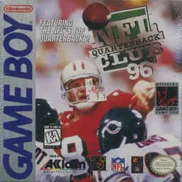 NFL Quarterback Club 96 Game Boy box art