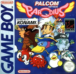Parodius Game Boy box art