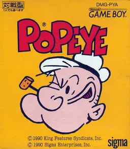 Popeye Game Boy box art