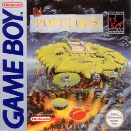 Populous Game Boy box art