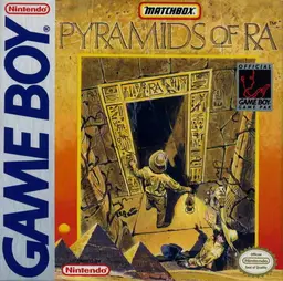 Pyramids of Ra Game Boy box art