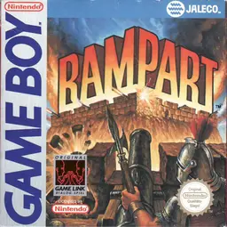 Rampart Game Boy box art