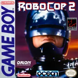 RoboCop 2 Game Boy box art