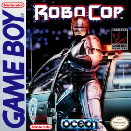 RoboCop Game Boy box art