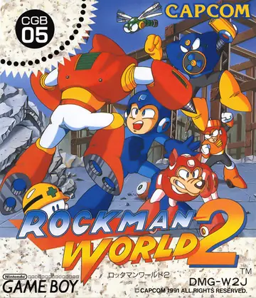 Rockman World 2 box art