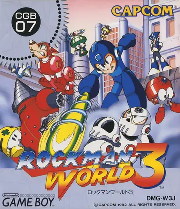 Rockman World 3 box art