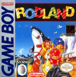 Rodland Game Boy box art