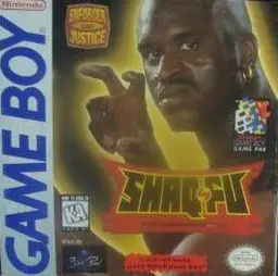 Shaq Fu Game Boy box art