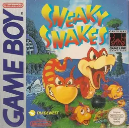 Sneaky Snakes Game Boy box art
