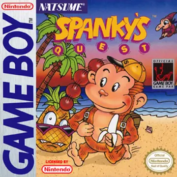 Spanky's Quest Game Boy box art