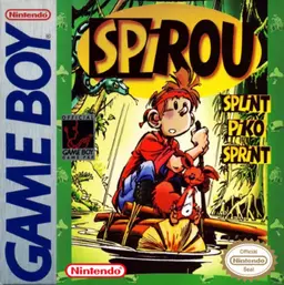Spirou Game Boy box art