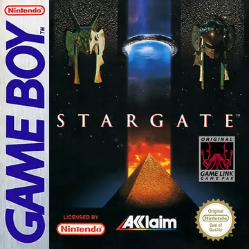 Stargate Game Boy box art