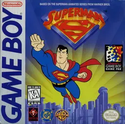 Superman Game Boy box art