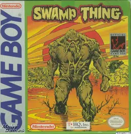 Swamp Thing Game Boy box art