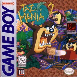 Taz-Mania 2 Game Boy box art