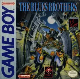 The Blues Brothers: Jukebox Adventure Game Boy box art