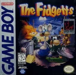 The Fidgetts Game Boy box art