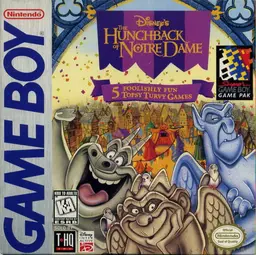 The Hunchback of Notre Dame: Topsy Turvy Games box art