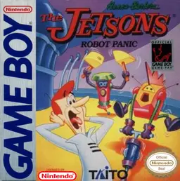 The Jetsons: Robot Panic Game Boy box art