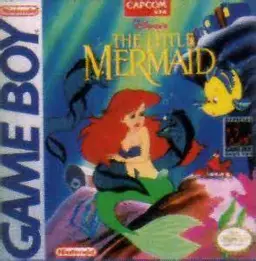 The Little Mermaid Game Boy box art