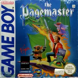 The Pagemaster Game Boy box art