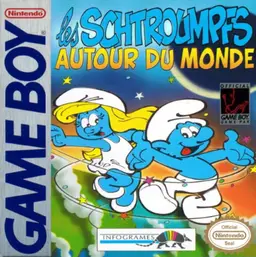 The Smurfs Travel the World box art