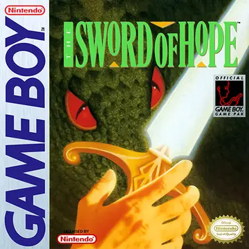 The Sword of Hope Game Boy box art