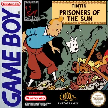Tintin: Prisoners of the Sun box art