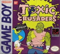 Toxic Crusaders Game Boy box art