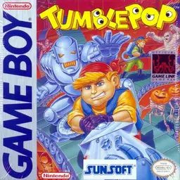 Tumble Pop Game Boy box art