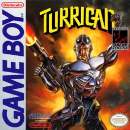 Turrican Game Boy box art