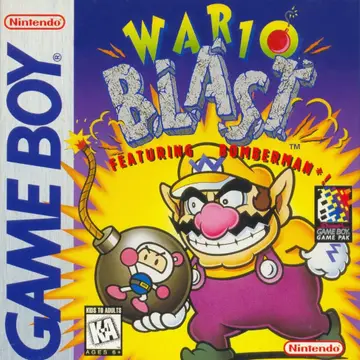 Wario Blast Featuring Bomberman! box art