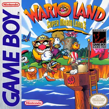 Wario Land: Super Mario Land 3 box art