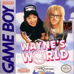 Wayne's World Game Boy box art