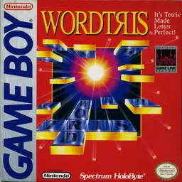 Wordtris Game Boy box art