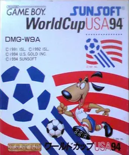 World Cup USA 94 Game Boy box art