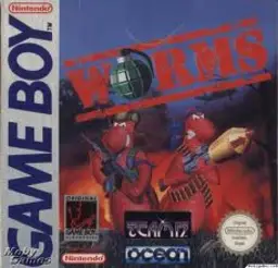 Worms Game Boy box art
