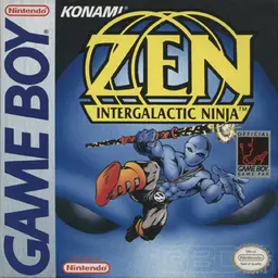 Zen: Intergalactic Ninja Game Boy box art