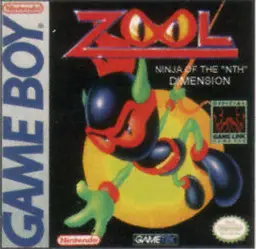 Zool: Ninja of the 'Nth' Dimension Game Boy box art