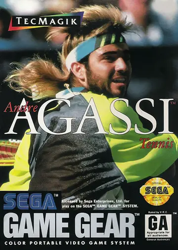 Andre Agassi Tennis box art