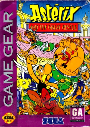 Asterix and the Great Rescue box art